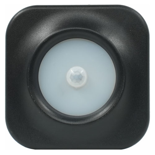 3W Black Step Fixture with Sensor