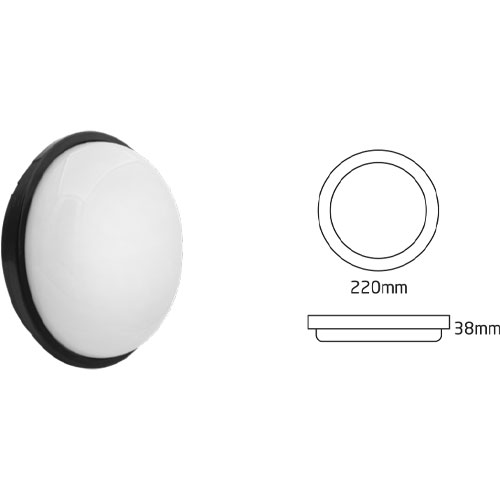 30 W Outdoor LED Wall Light - Image 2